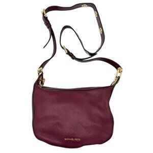 Michael Kors Raven Medium Messenger Bag in Plum